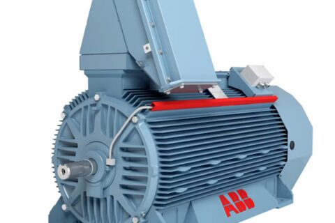 High voltage rib cooled motors